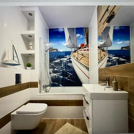 Appartement Apartament Milla Baltica 4 Osobowy, Kameralne Osiedle Blisko Morza Sauna Silownia Plac Zabaw
